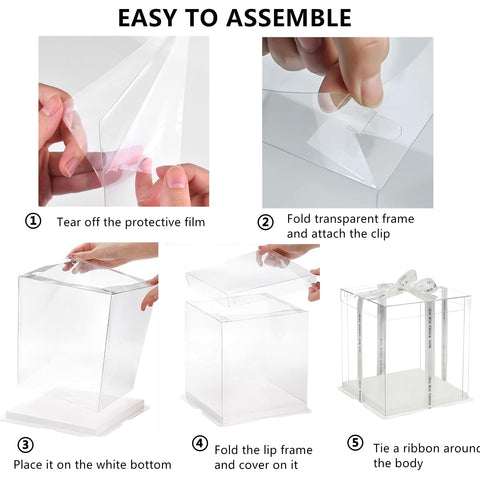 LyyGuanYoo easy-assembly box with lift-off lid and foldable borders.