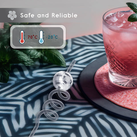 LZC LADYS GIFT straw pairs with cocktails and mocktails.