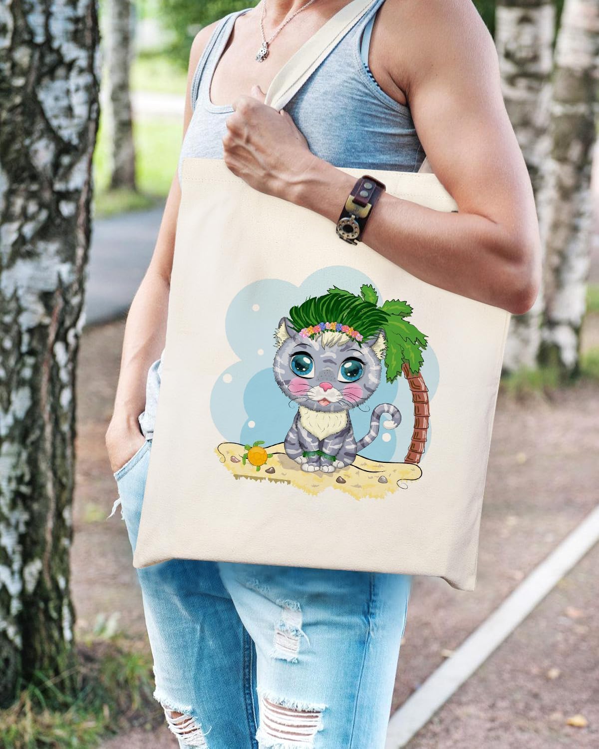 Lzerking bulk tote bags enable quick personalized gifts.