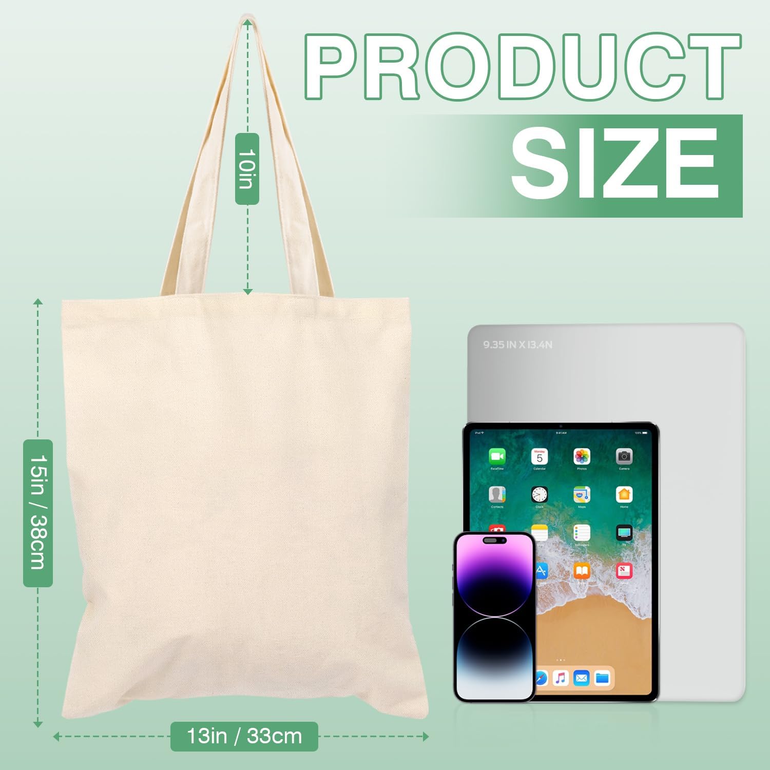 Lzerking tote with reinforced stitching, built for repeated use.