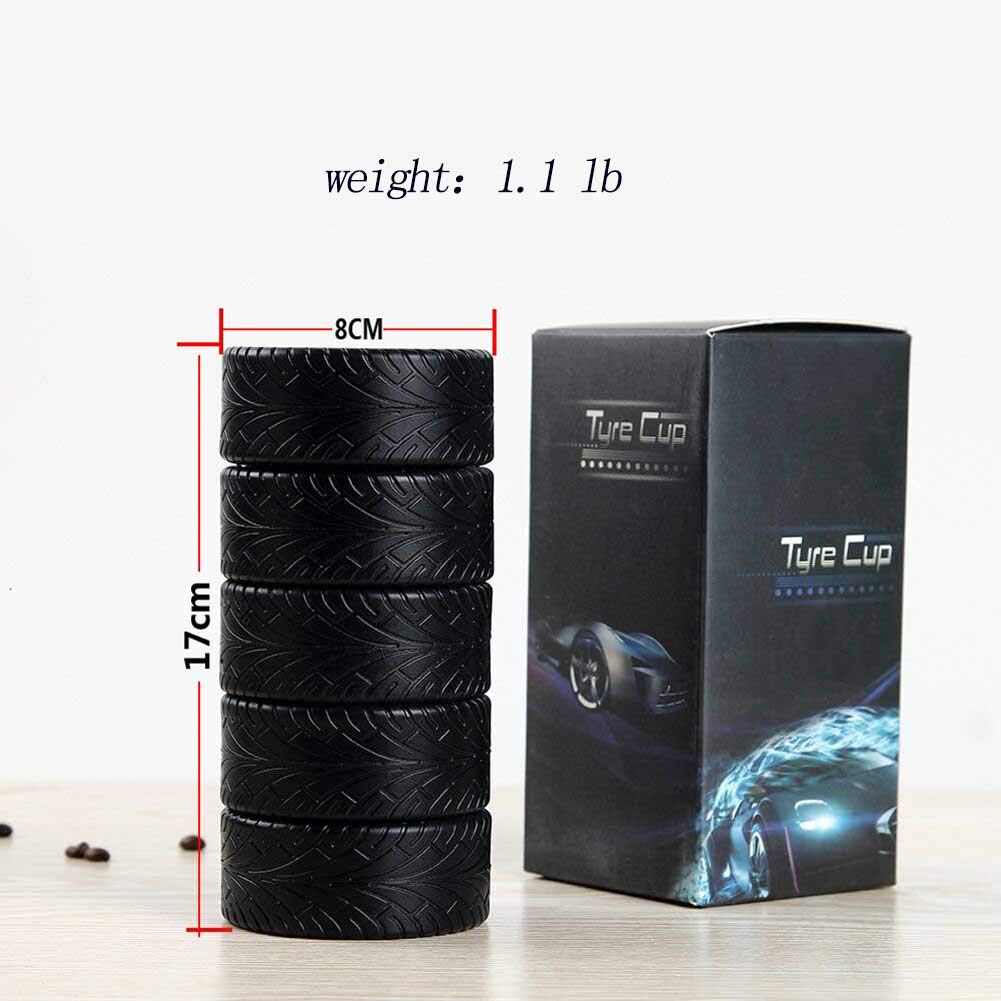 LZHLQ Tire cup with silicone outer wall for comfortable grip