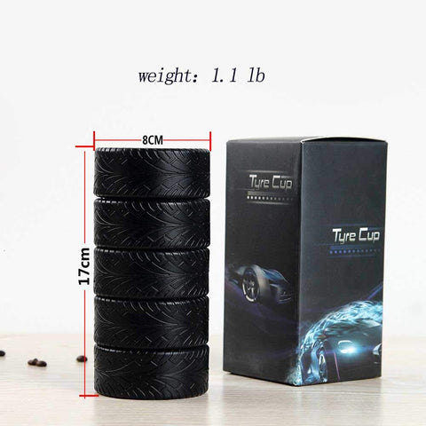 LZHLQ Tire cup with silicone outer wall for comfortable grip