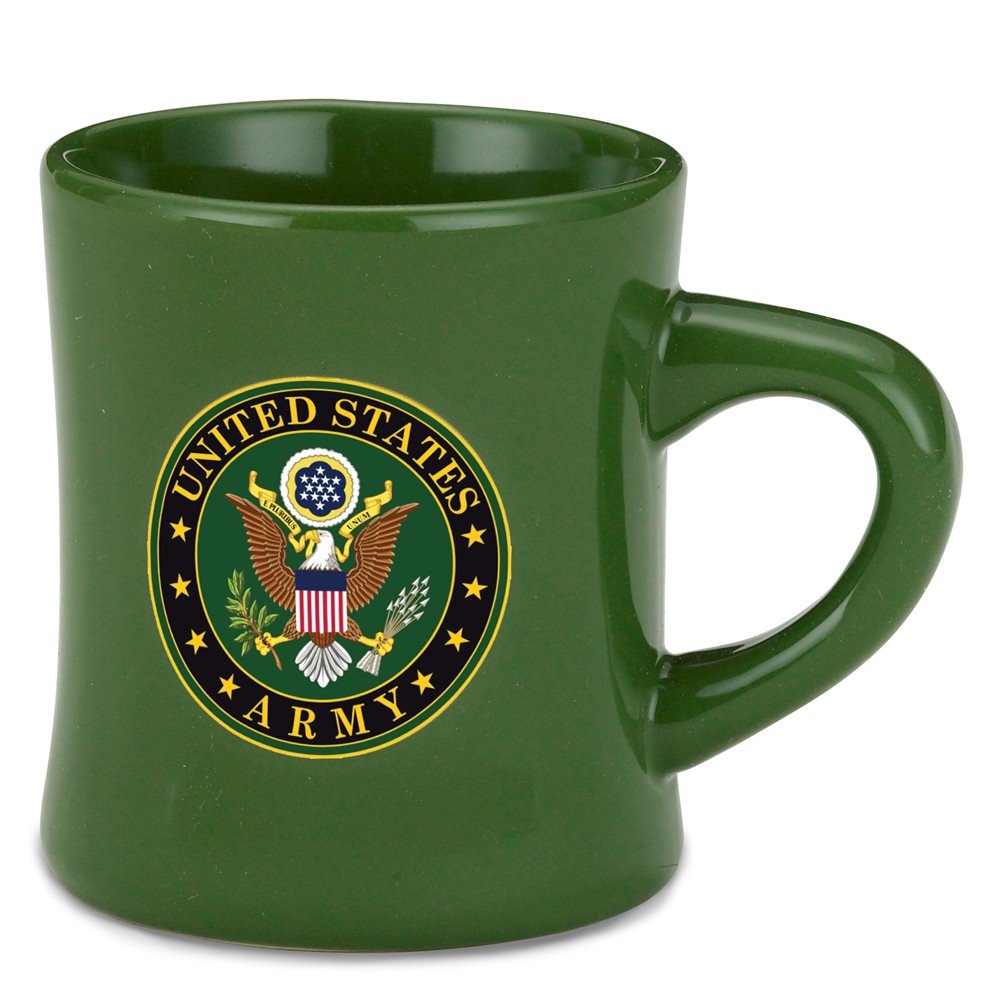 M. Cornell Army mug with Coat of Arms, perfect for daily coffee.