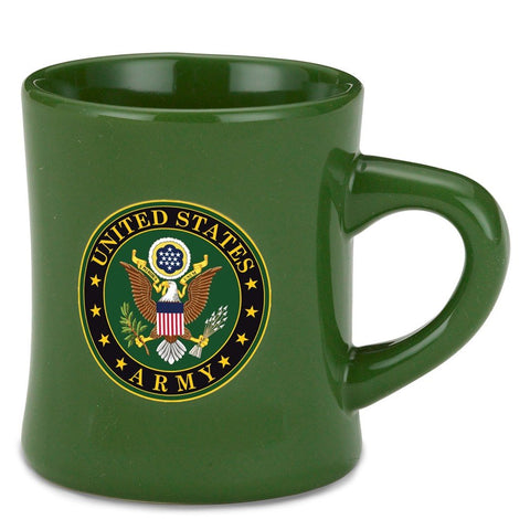 M. Cornell Army mug with Coat of Arms, perfect for daily coffee.