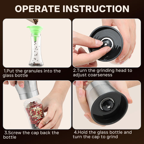 M JINGMEI silicone funnel supports mess-free refills