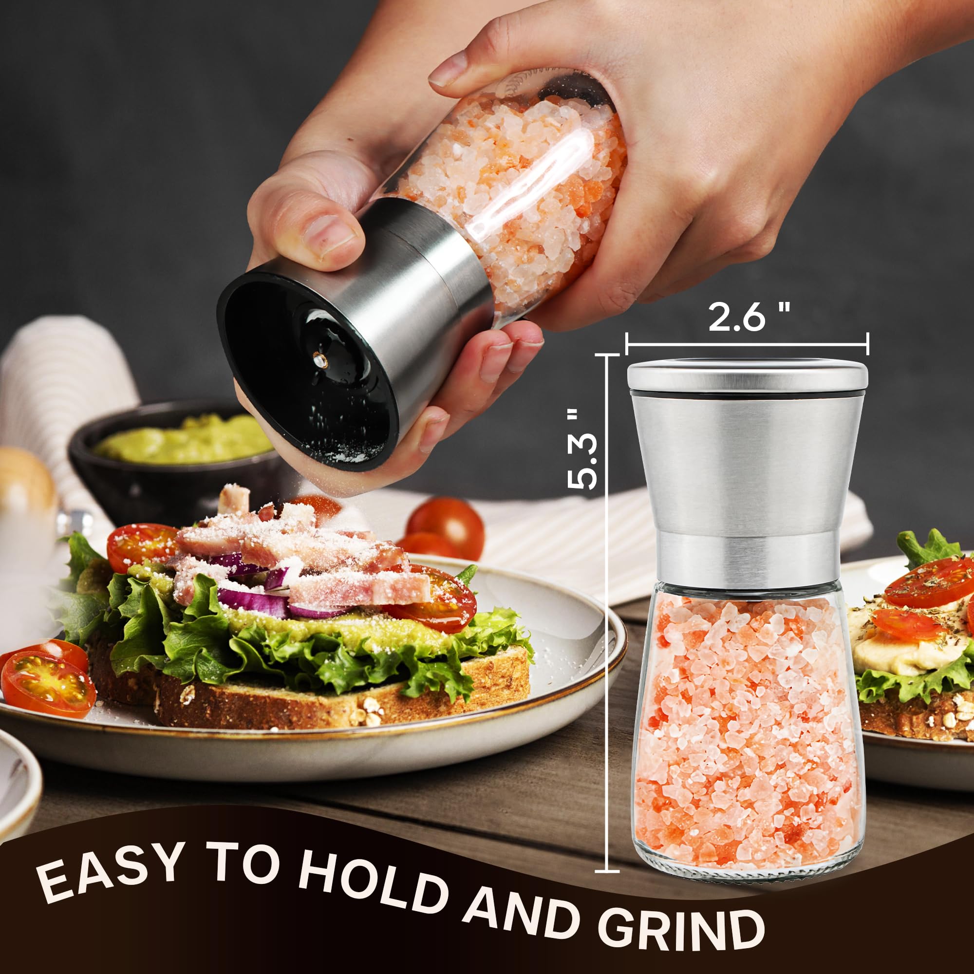 M JINGMEI refillable design with silicone funnel for mess-free refills