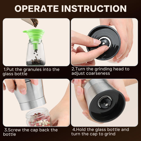 M JINGMEI refill-friendly design with silicone funnel for mess-free refills.