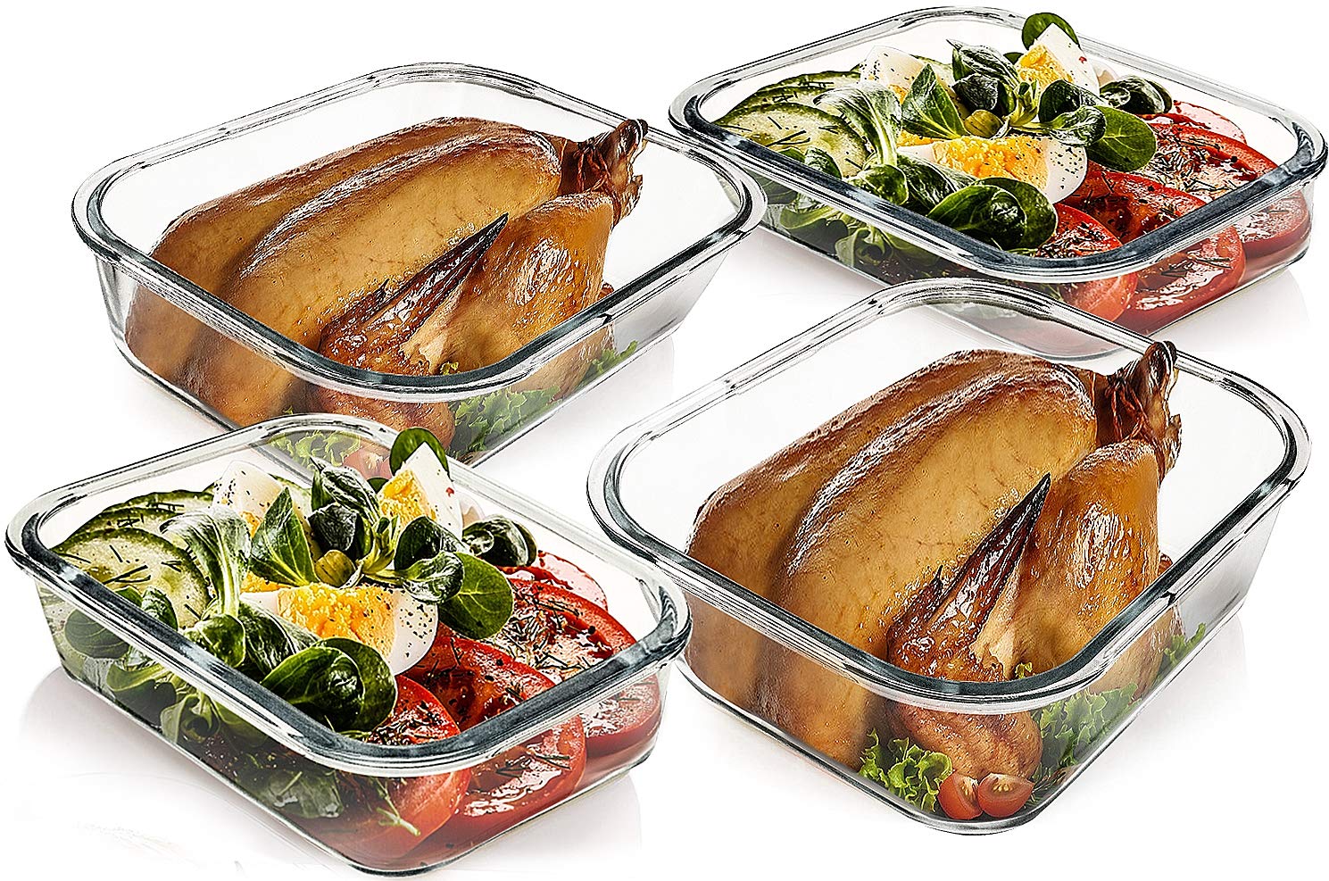 M MCIRCO microwave, oven, freezer, and dishwasher safe for versatile use.