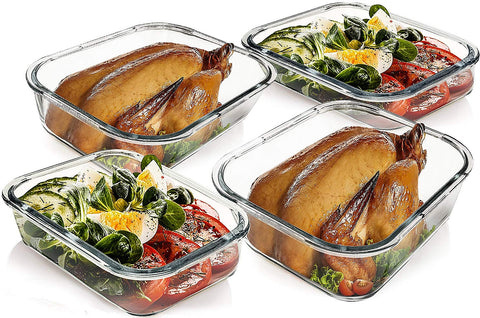 M MCIRCO microwave, oven, freezer, and dishwasher safe for versatile use.