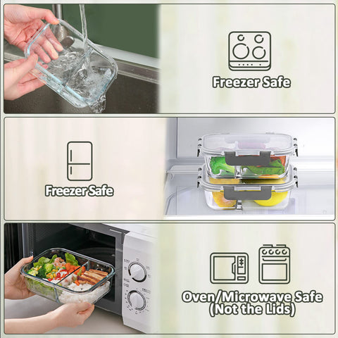 M MCIRCO two-compartment design supports easy portion control for meals