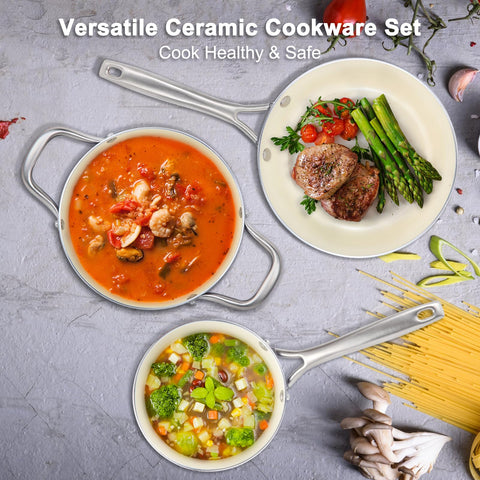 M MELENTA bamboo utensils set complements the cookware for prep