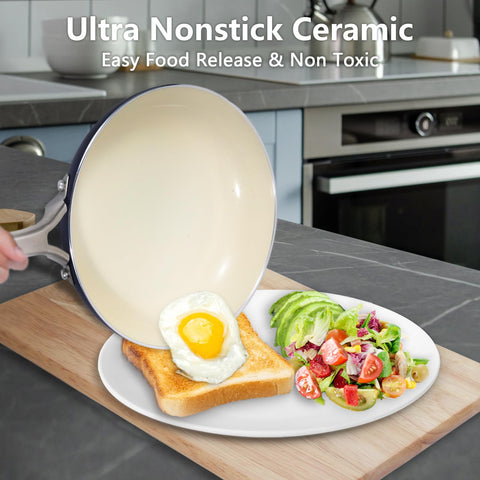 M MELENTA induction compatible cookware works on any stove