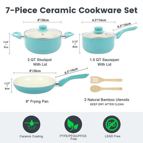 M MELENTA 1.5-quart sauce pan with lid for sauces and reheating
