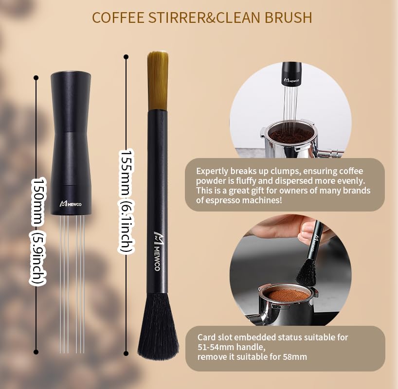 M MEWCO espresso puck screen supports cleaner brews.