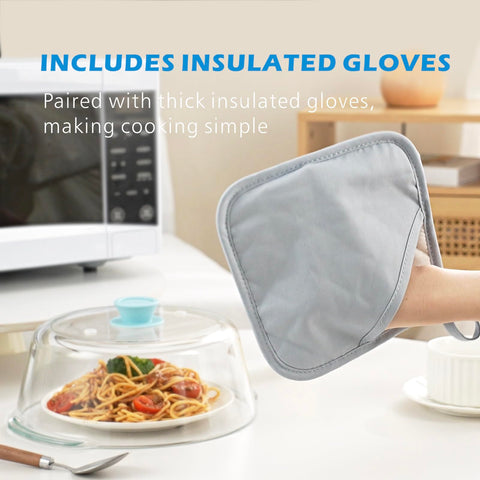 M MNSZRYBO 8 BPA-free cover ensures safe microwave reheating