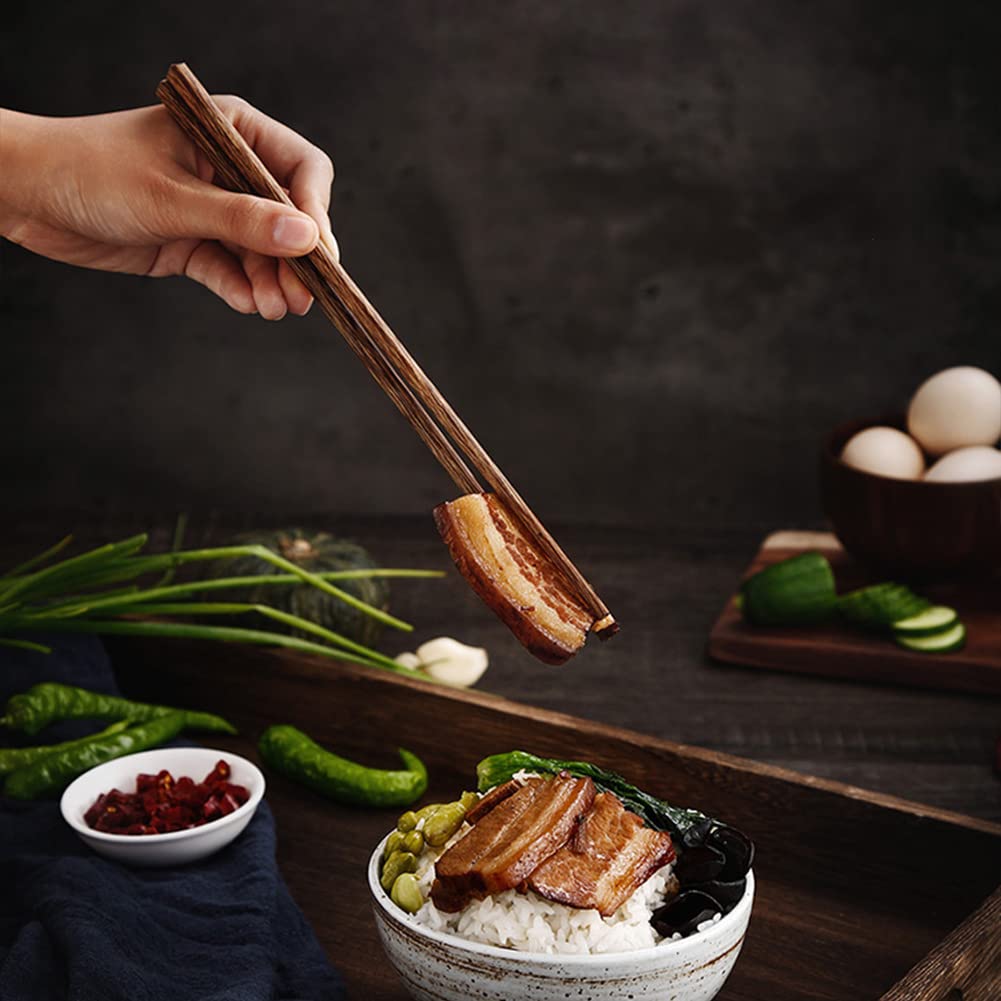 M.G dishwasher-safe wooden chopsticks for easy cleanup