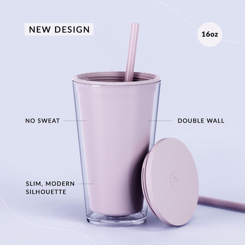 Maars Classic tumbler shows screw-on lid and gasket for leak resistance during travel
