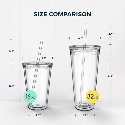 Maars 32oz cup fits standard cupholders for on-the-go hydration.
