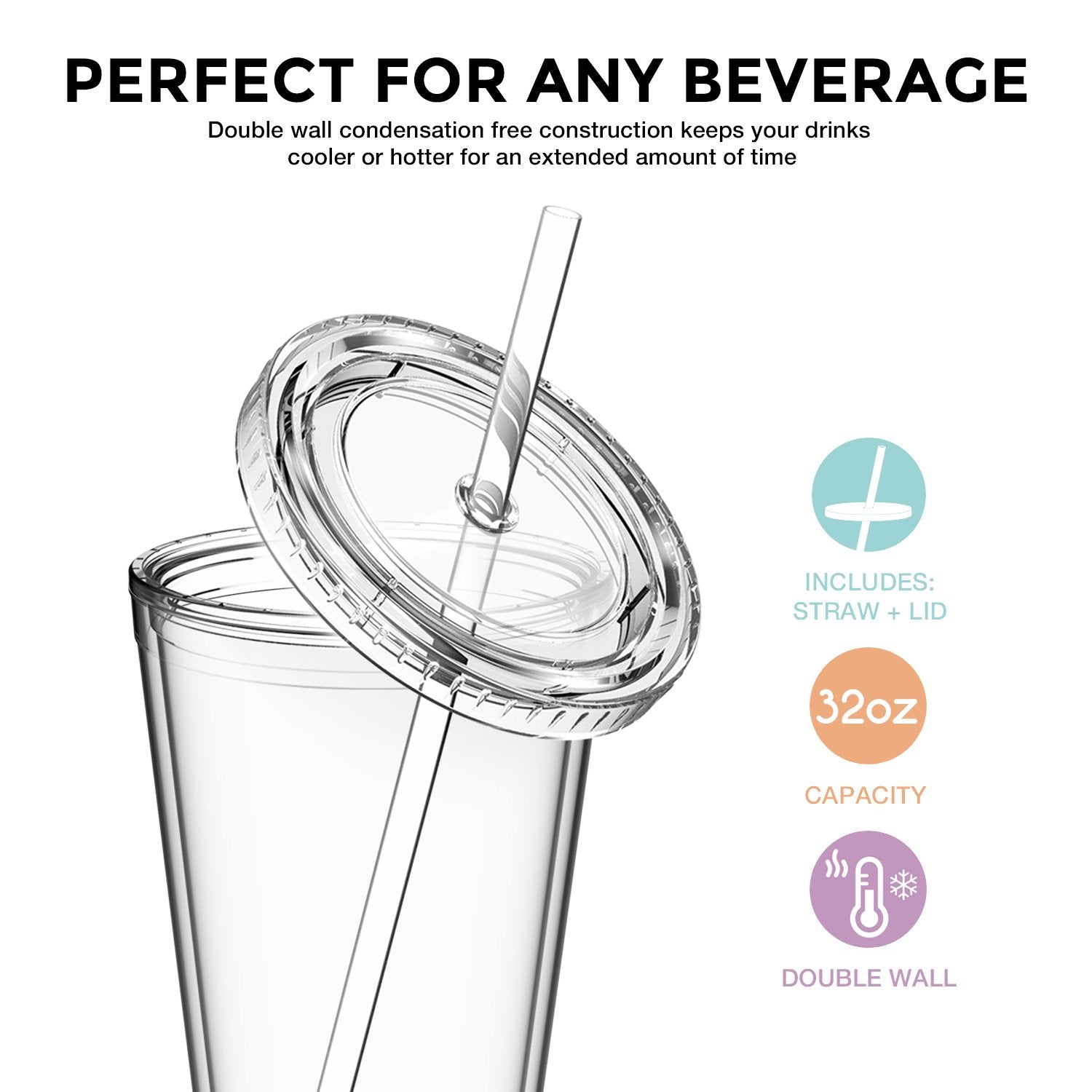 Maars tumbler shows top-rack dishwasher safety for easy cleaning.