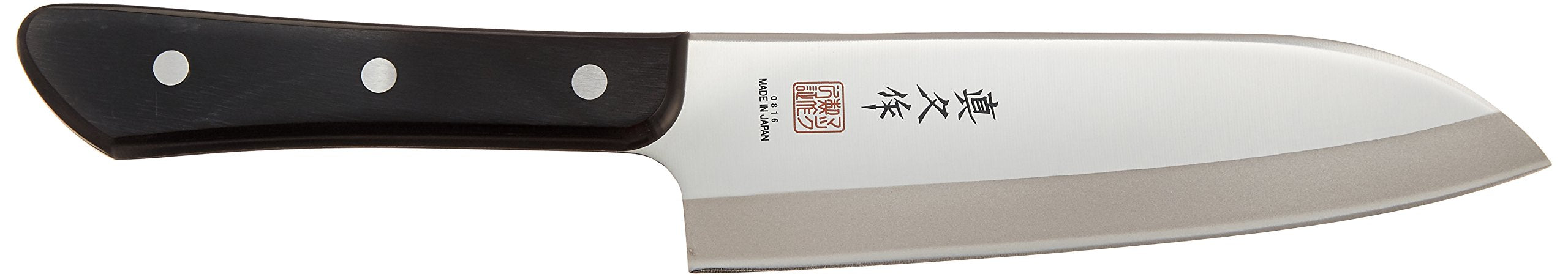 Mac Knife Superior Santoku 6-1/2 inch with Pakka wood handle for balanced control