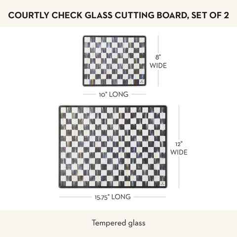 MACKENZIE-CHILDS two-pack boards offer versatile kitchen prep options