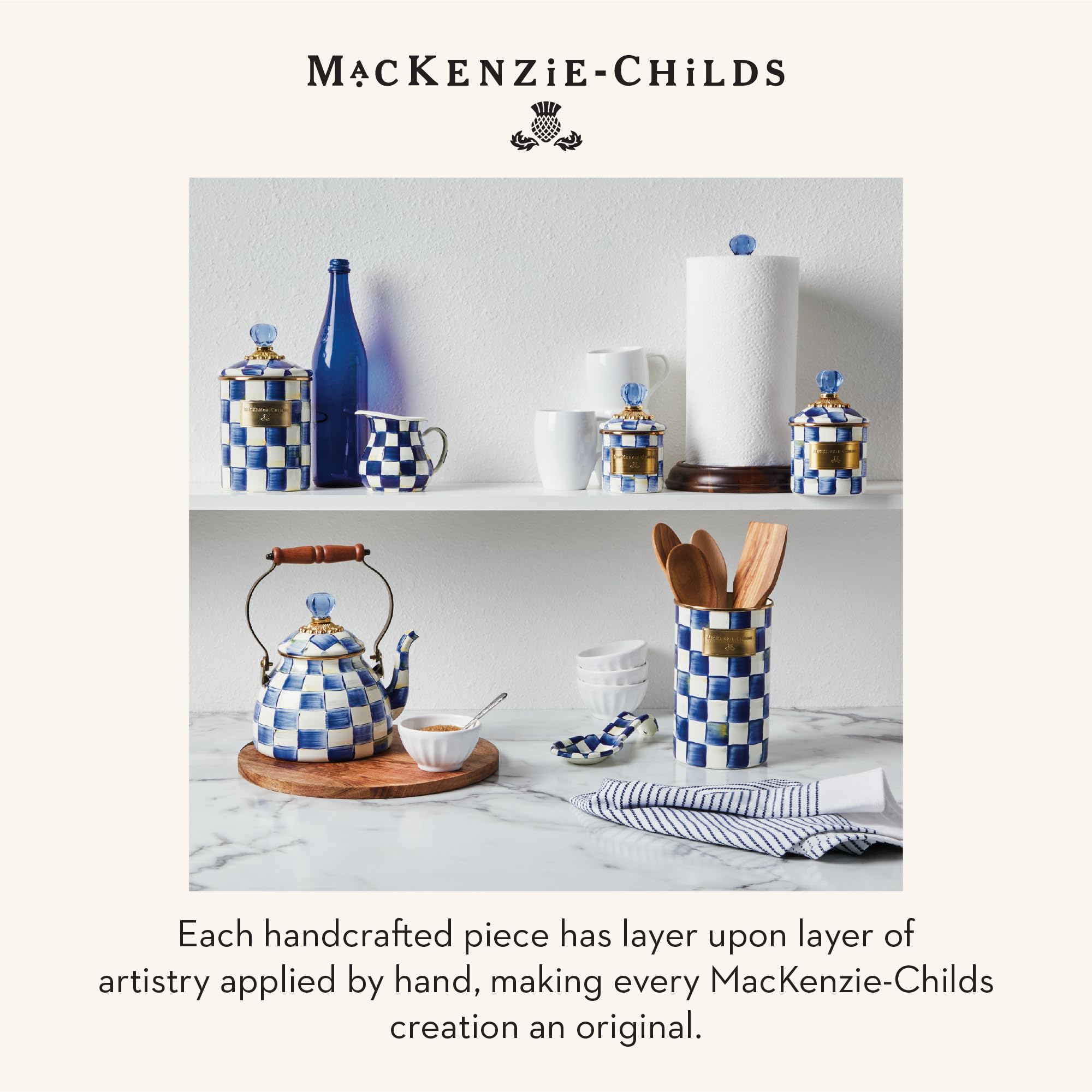 Mackenzie-Childs enamel spoon rest makes a charming gift option.