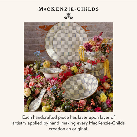 MACKENZIE-CHILDS spoon rest supports easy cleanup during cooking sessions