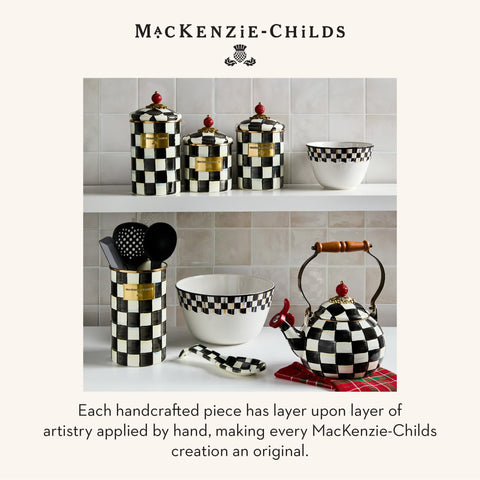 MacKenzie-Childs enamel spoon rest gift-ready for home lovers.