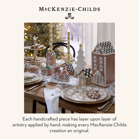 MacKenzie-Childs gift-ready packaging for a festive gift.