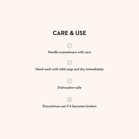 MACKENZIE-CHILDS kitchen decor enamel dish adds whimsy to everyday meals.