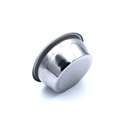 Stainless steel coffee filter with 358 holes for richer extraction.