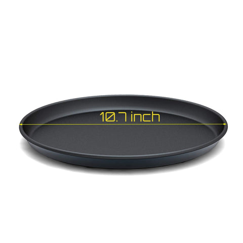 MACONEE 10-inch crisper pan fits compact kitchens for quick crispy reheats