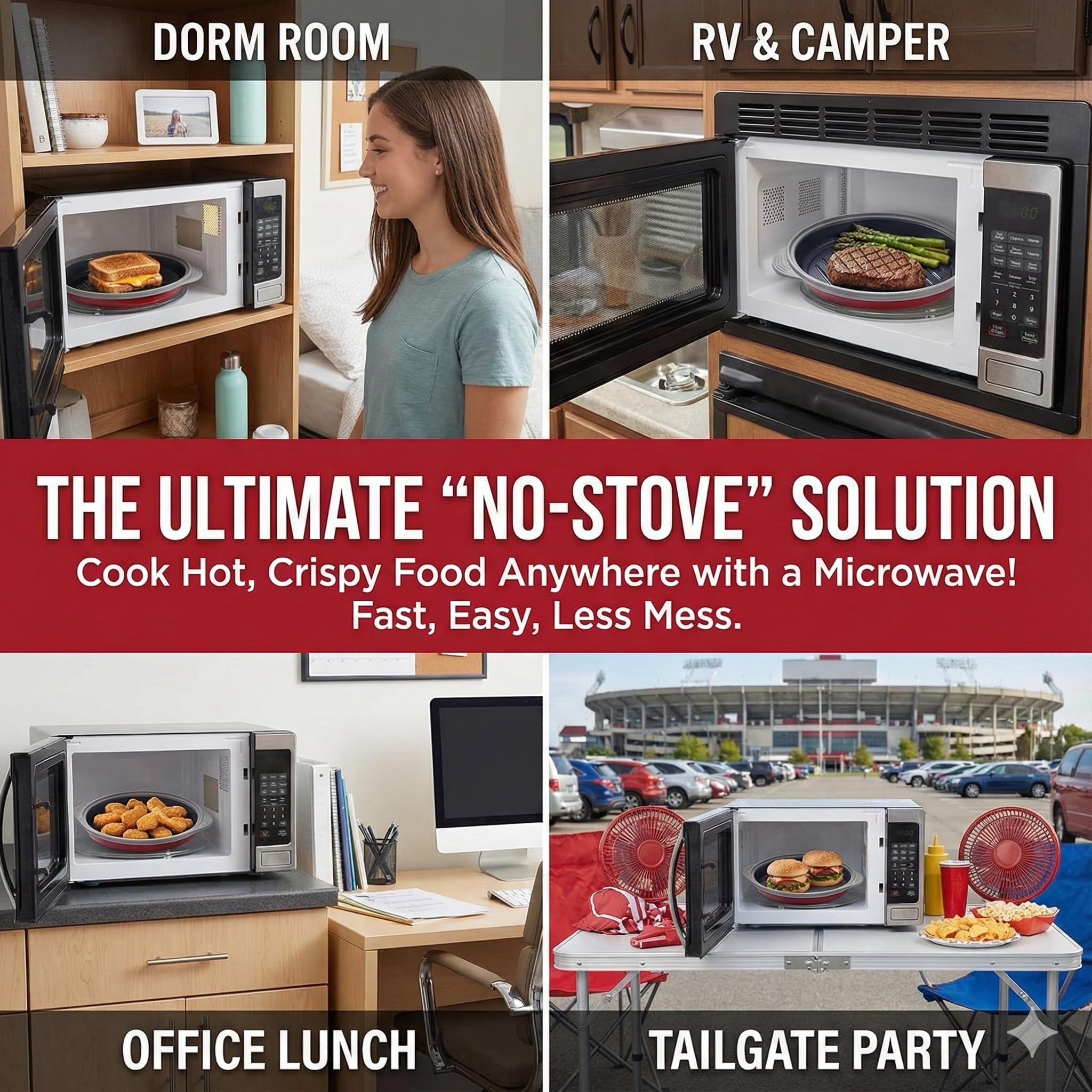 Maconee dishwasher safe components for quick cleanup.