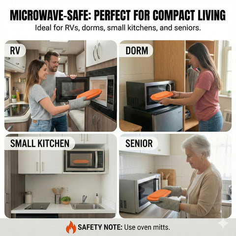 Non-stick MACONEE cooker cleans up easily and is dishwasher-safe.