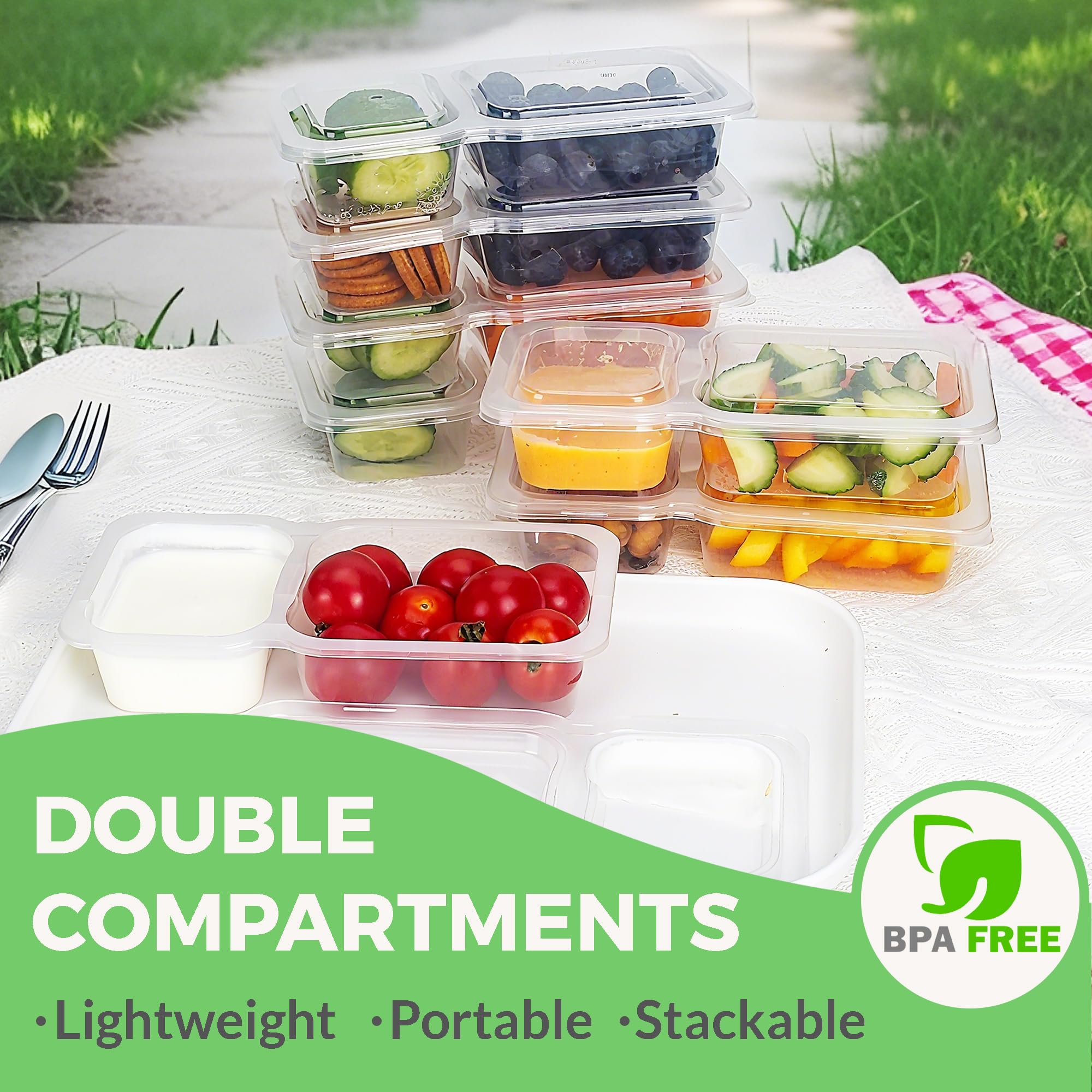 MACTANO double-compartment design demonstrates two snack compartments