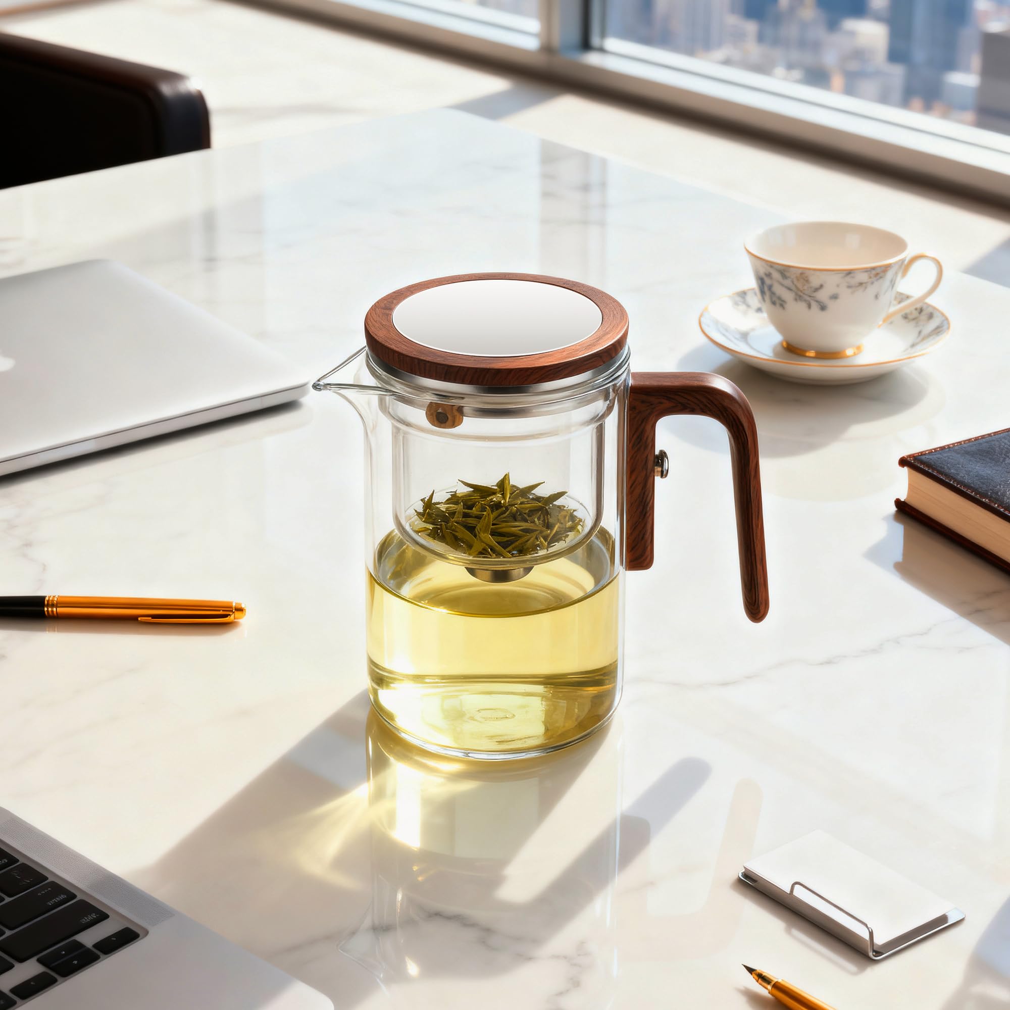 MACTANO Enchant Tea Pot 600 ml capacity for multiple cups