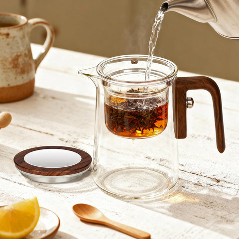 MACTANO Enchant Tea Pot anti-scald handle for safe pouring