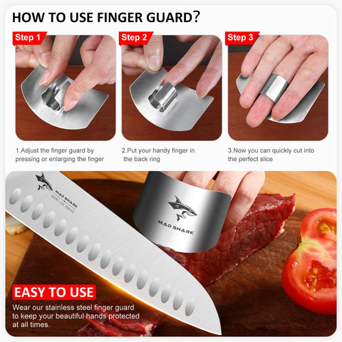 MAD SHARK 304 stainless steel construction ensures durable protection