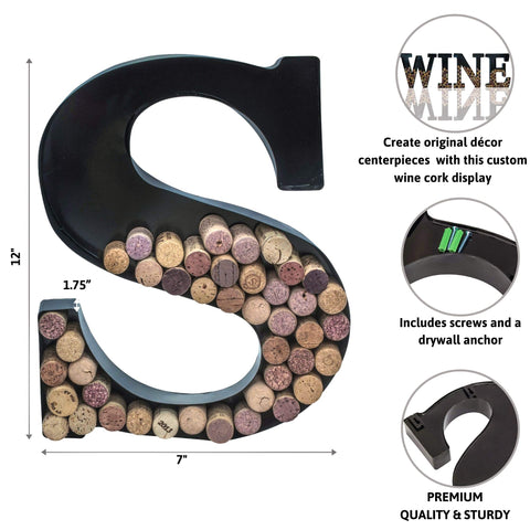 Made Easy Kit cork display doubles as a striking centerpiece at home or events.