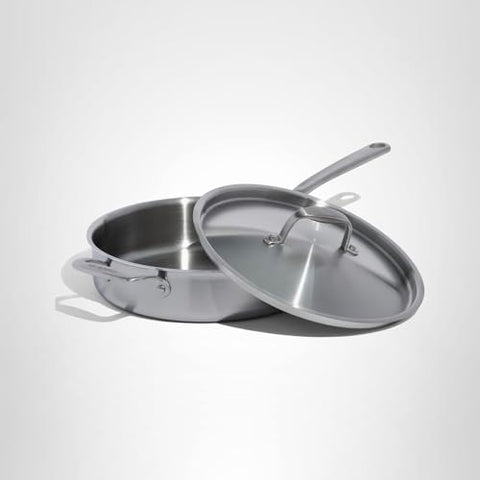 Made In pan in action for home chefs shows precise control and versatility.