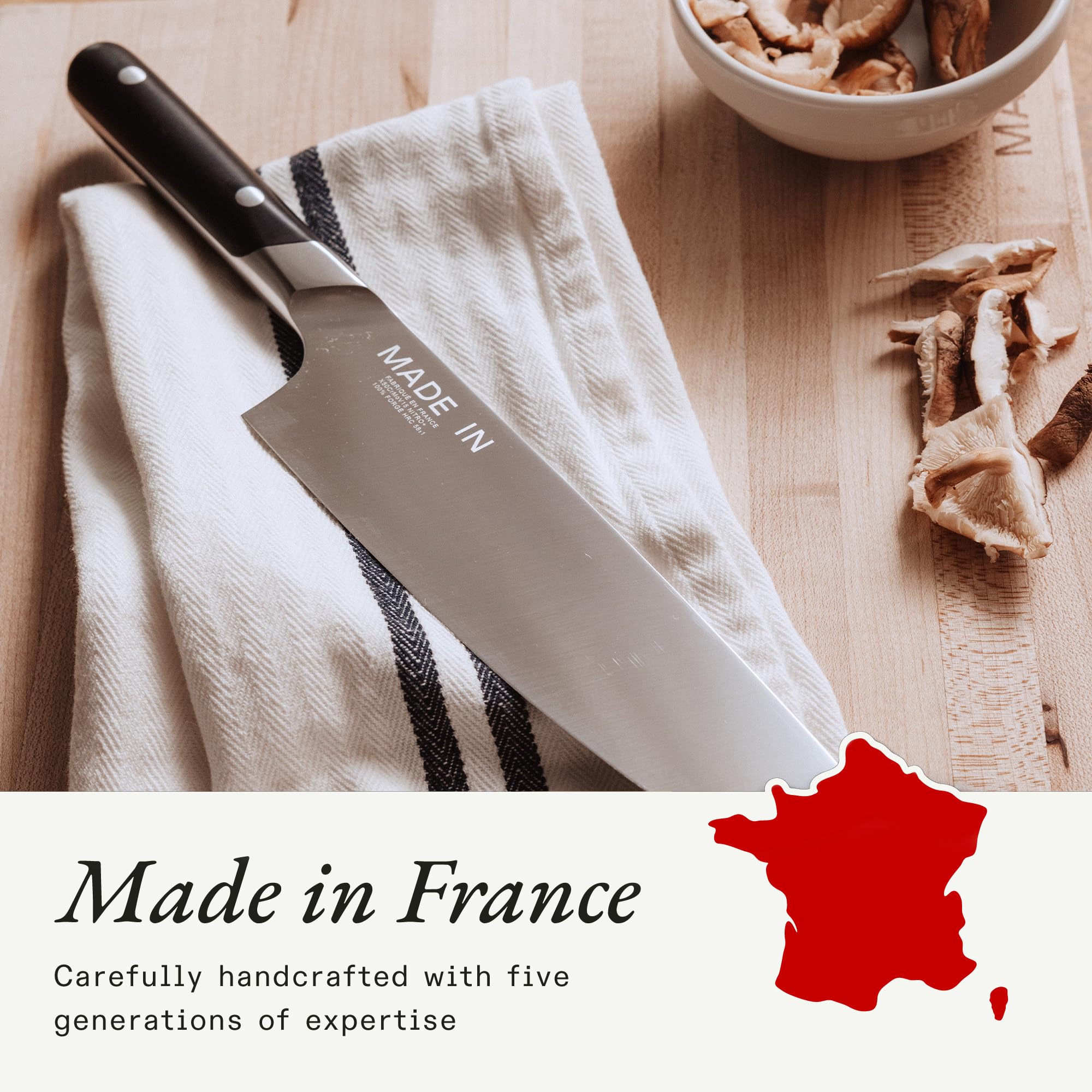 Made In France Thiers craftsmanship reflects meticulous technique and heritage.