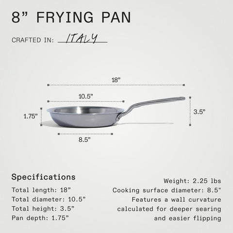 Made In Italian craftsmanship tag underlines professional cookware quality