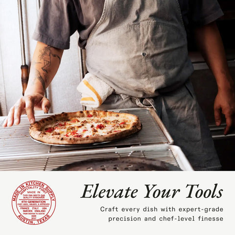 Made In pizza steel Sweden-made craftsmanship for durable performance.