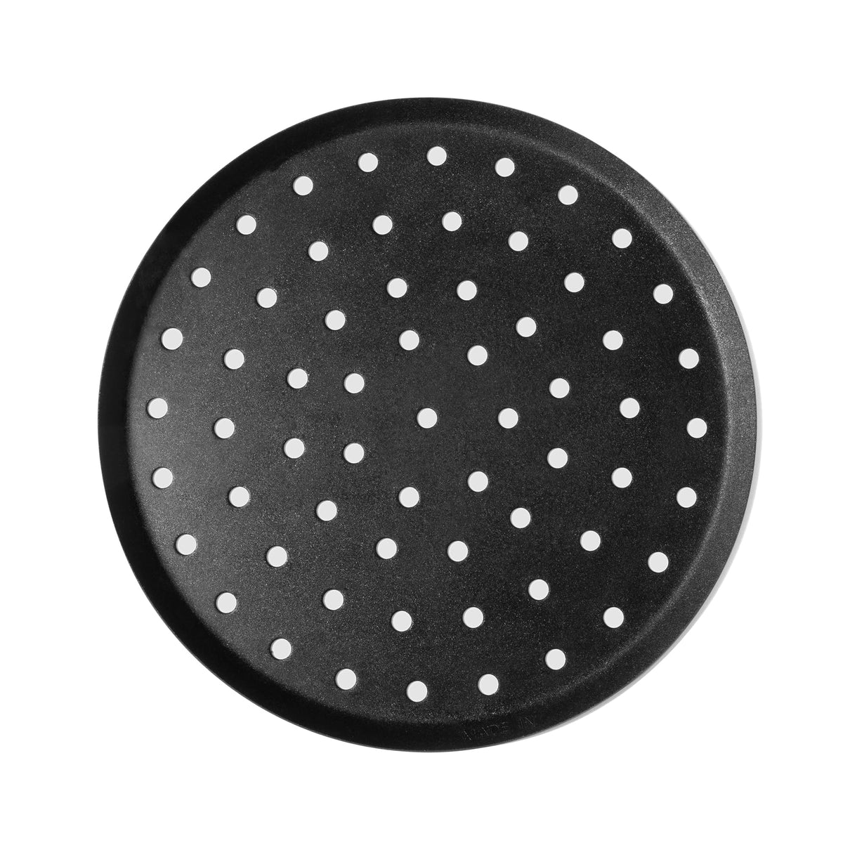 Made In pizza steel top view for even heat and crispy crust.