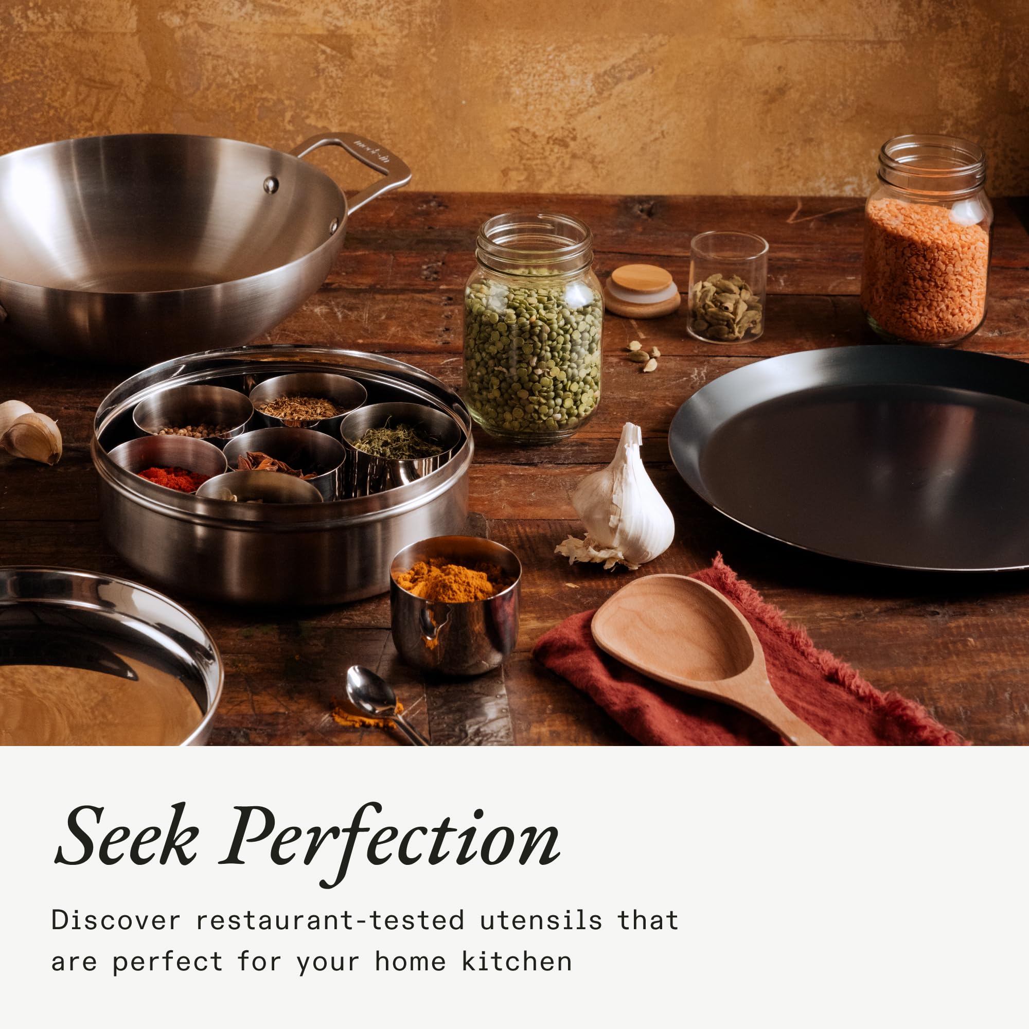 Made In wooden spoon heat resistant design handles high temperatures during cooking