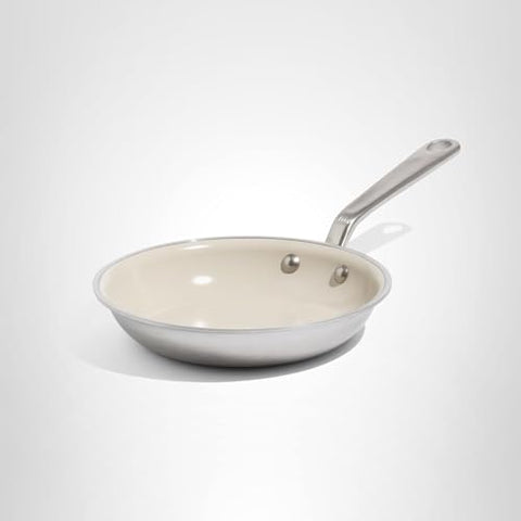 Made In USA-made construction with imported components for professional-grade cookware.
