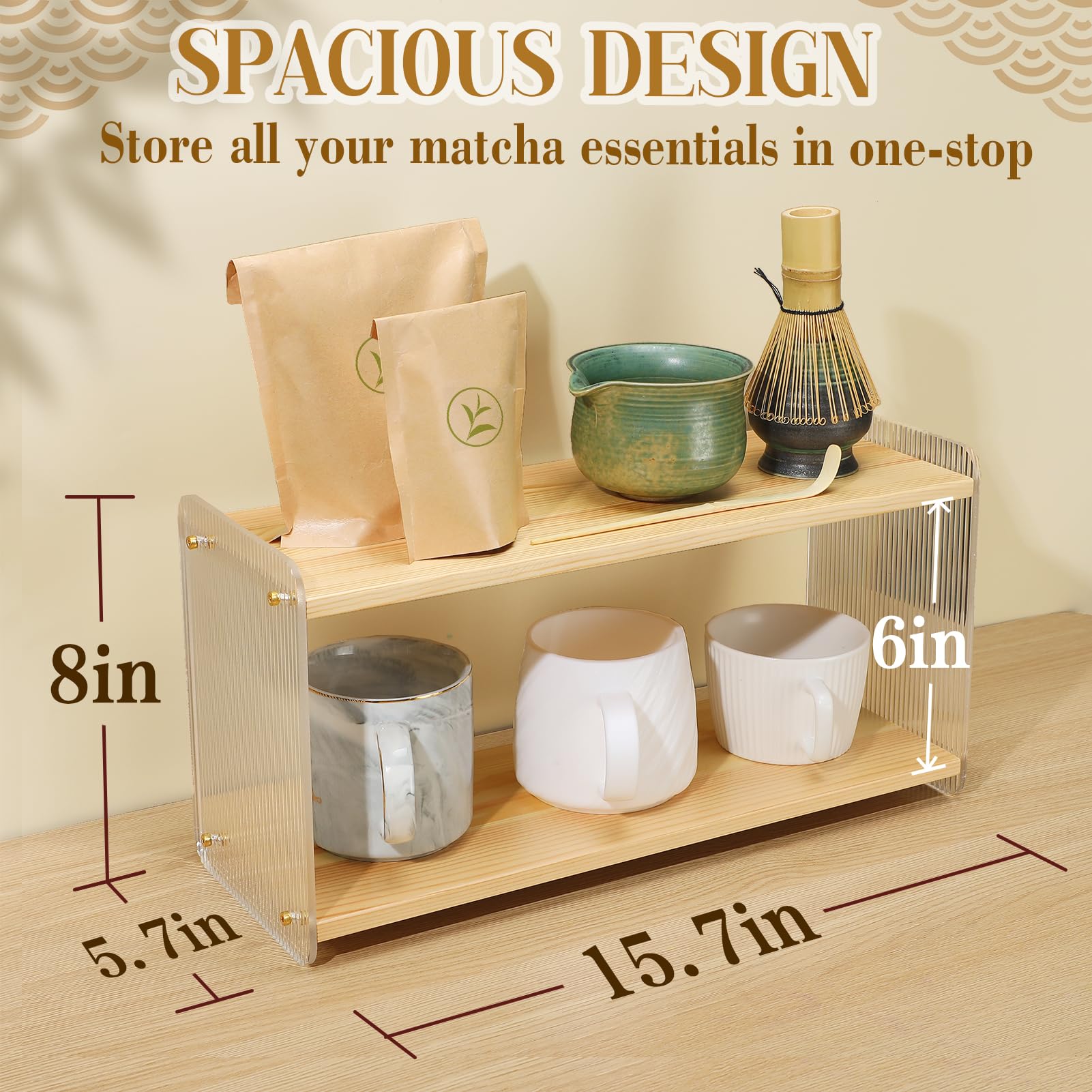 MADHOLLY gift for matcha lovers offers practical elegance for tea rituals.