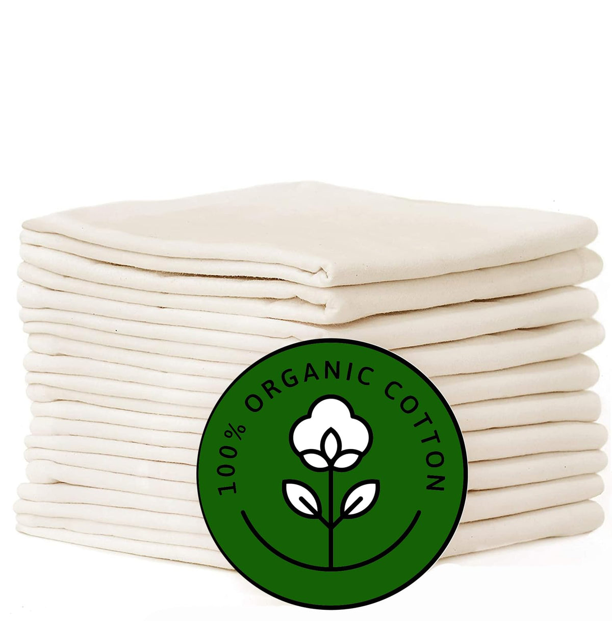 Madras Collections flour sack towels in ivory on counter for versatile kitchen use