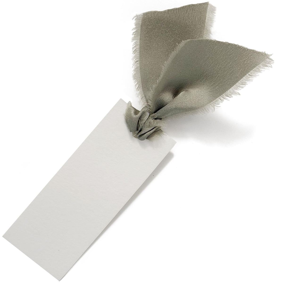 Maegmew dusty green place cards with ribbon for elegant seating