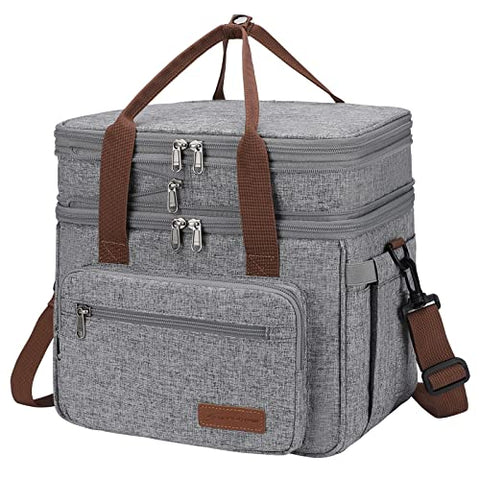Maelstrom double-deck design keeps cold and warm items organized.